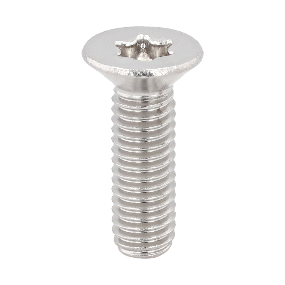 Torx Flat Head Stainless M4X0.7 Coarse ISO 14581 - BelMetric